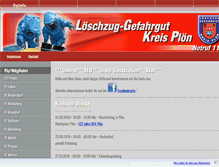 Tablet Screenshot of lzg-kreis-ploen.de